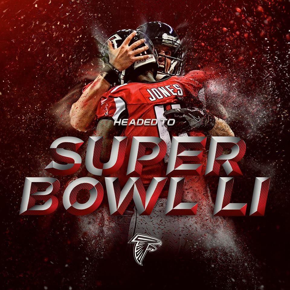 Atlanta Falcons clinch berth in Super Bowl 51